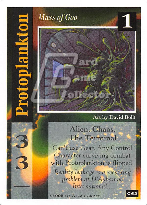 On The Edge CCG: The Cut-Ups Project : Protoplankton