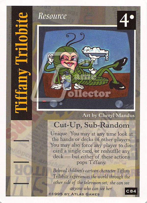 On The Edge CCG: The Cut-Ups Project : Tiffany Trilobite