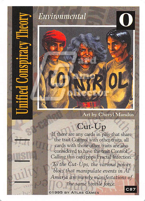 On The Edge CCG: The Cut-Ups Project : Unified Conspiracy Theory