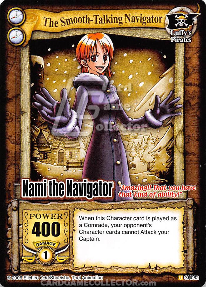 One Piece CCG (2005): The Smooth-Talking Navigator