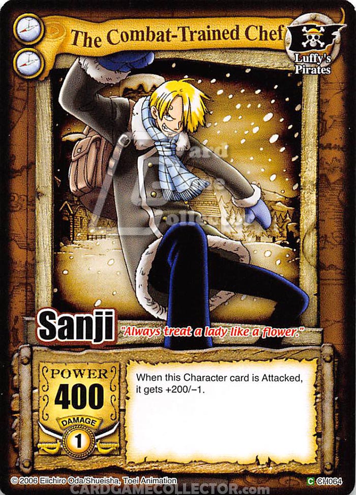 One Piece CCG (2005): The Combat-Trained Chef