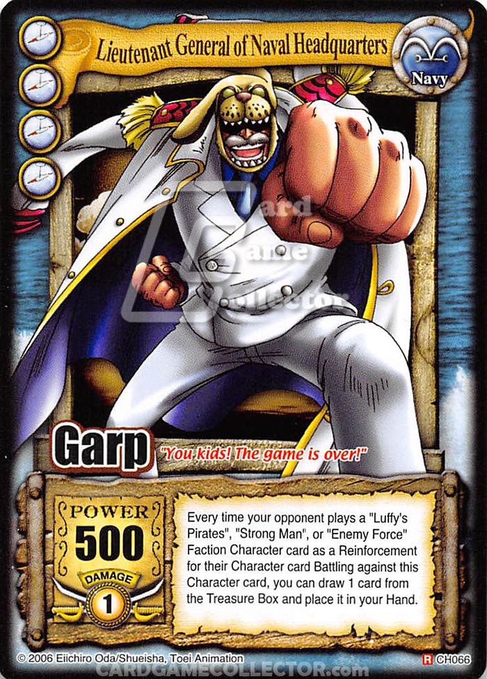One Piece CCG (2005): Lieutenant General of Naval Headquarters