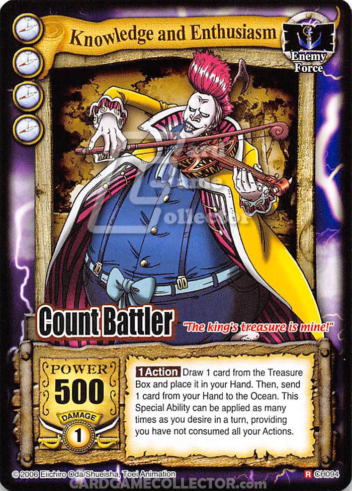 One Piece CCG (2005): Knowledge and Enthusiasm