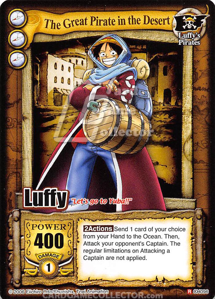 One Piece CCG (2005): The Great Pirate in the Desert