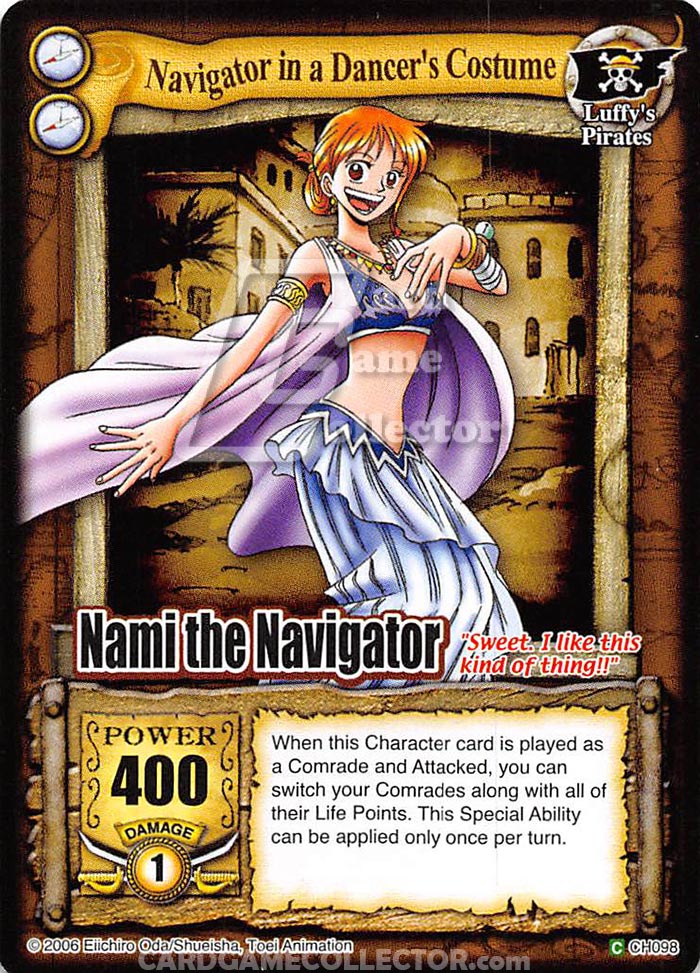 One Piece CCG (2005): Navigator in a Dancer's Costume
