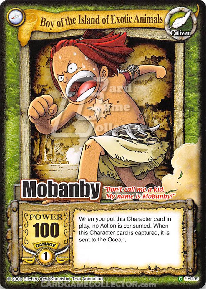 One Piece CCG (2005): Boy of the Island of Exotic Animals