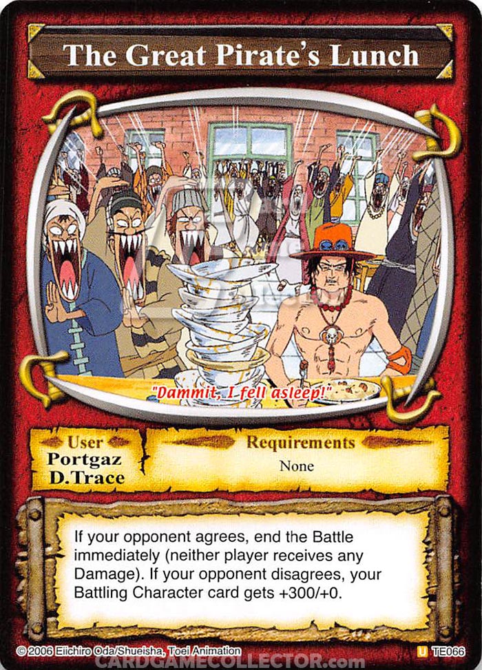 One Piece CCG (2005): The Great Pirate's Lunch