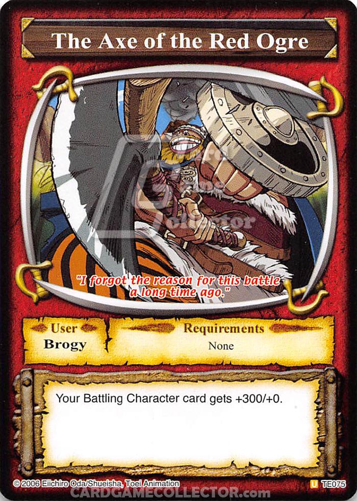 One Piece CCG (2005): The Axe of the Red Ogre