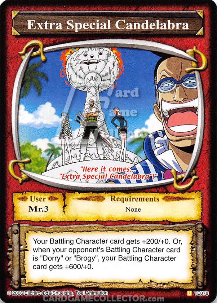 One Piece CCG (2005): Extra Special Candelabra
