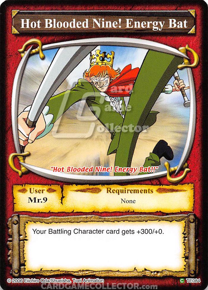 One Piece CCG (2005): Hot Blooded nine! Energy Bat