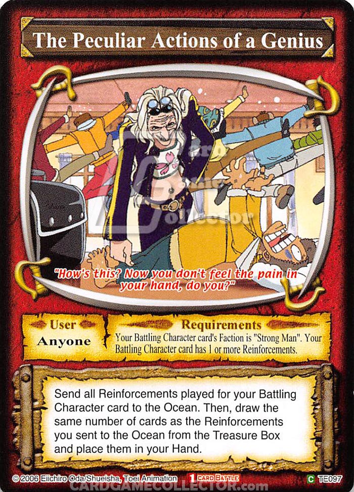 One Piece CCG (2005): The Peculiar Actions of a Genius