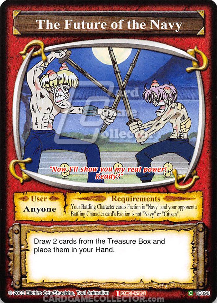 One Piece CCG (2005): The Future of the Navy