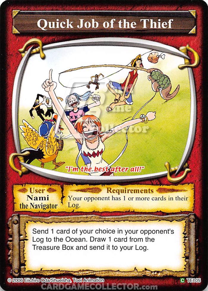 One Piece CCG (2005): Quick Job of the thief