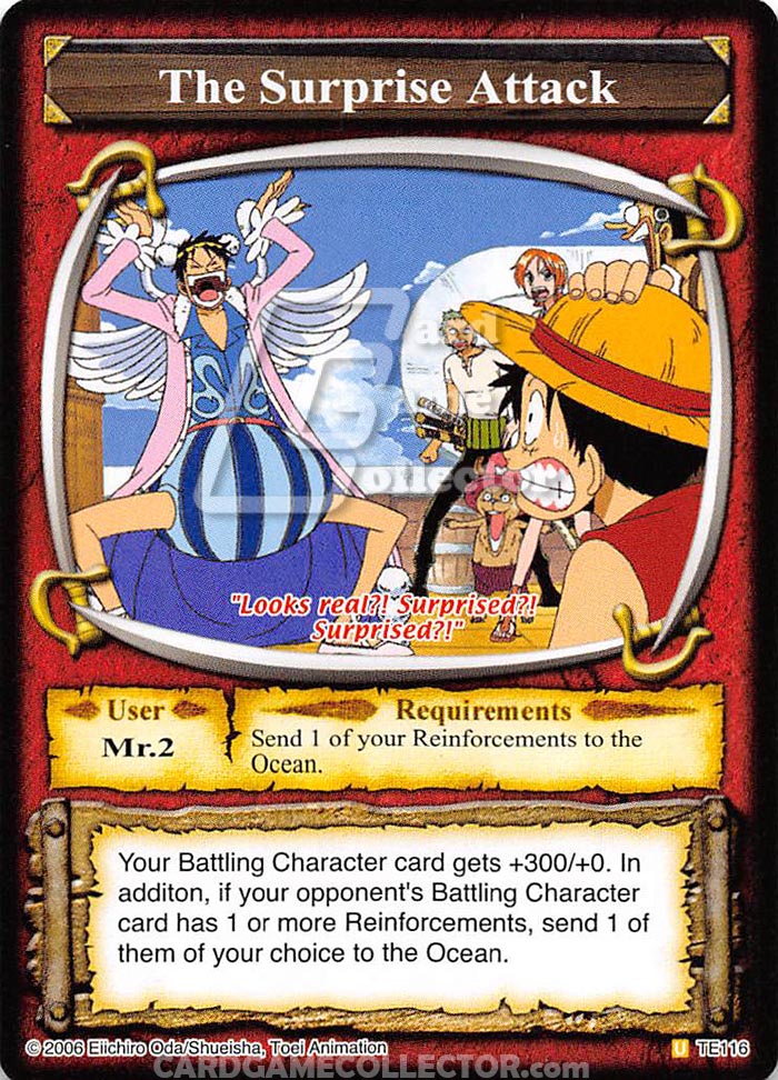 One Piece CCG (2005): The Surprise Attack