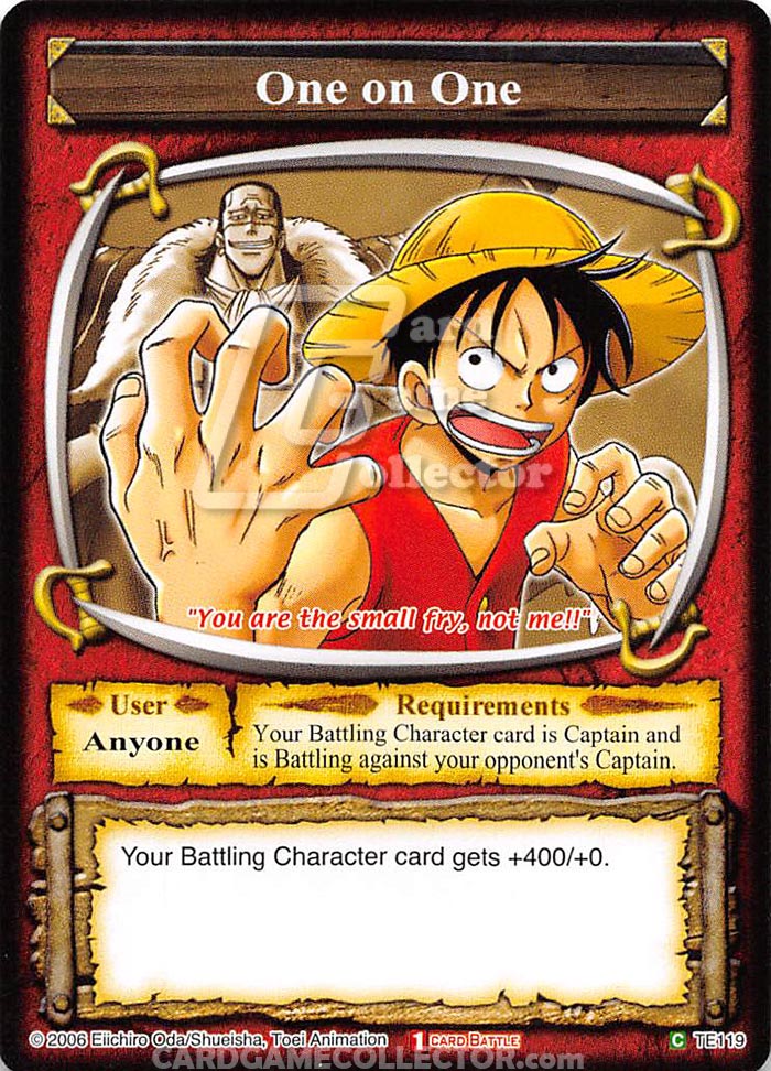 One Piece CCG (2005): One on One