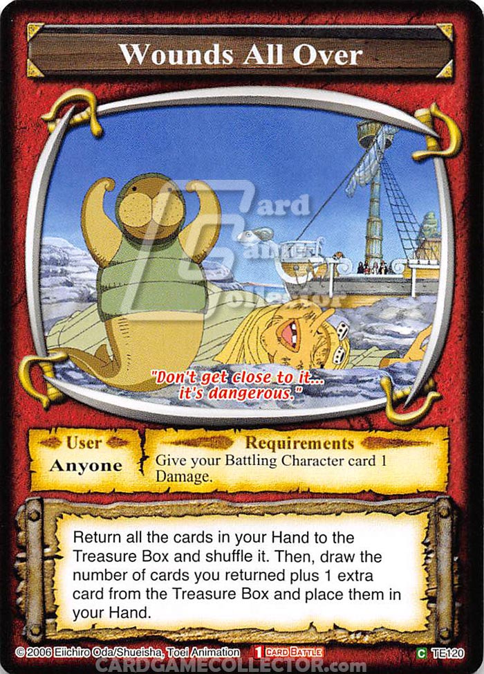 One Piece CCG (2005): Wounds All Over