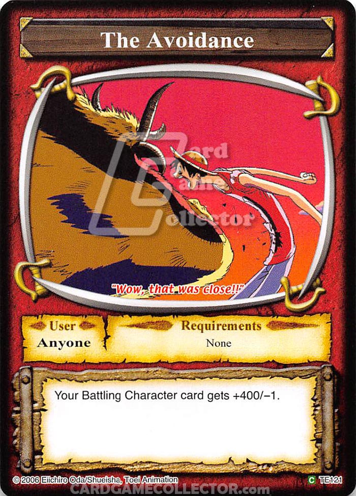 One Piece CCG (2005): The Avoidance