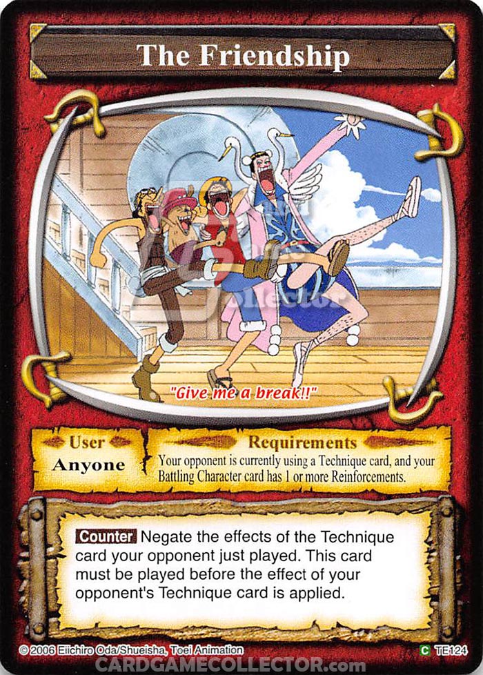 One Piece CCG (2005): The Friendship