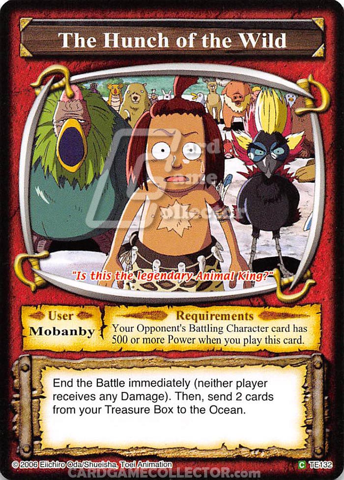 One Piece CCG (2005): The Hunch of the Wild