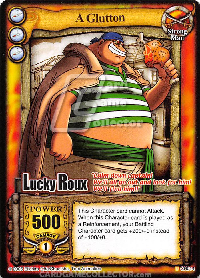 One Piece CCG (2005): A Glutton