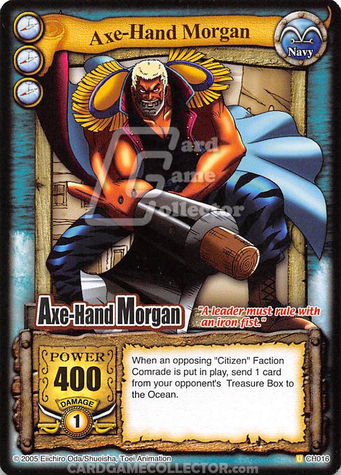 One Piece CCG (2005): Axe-Hand Morgan
