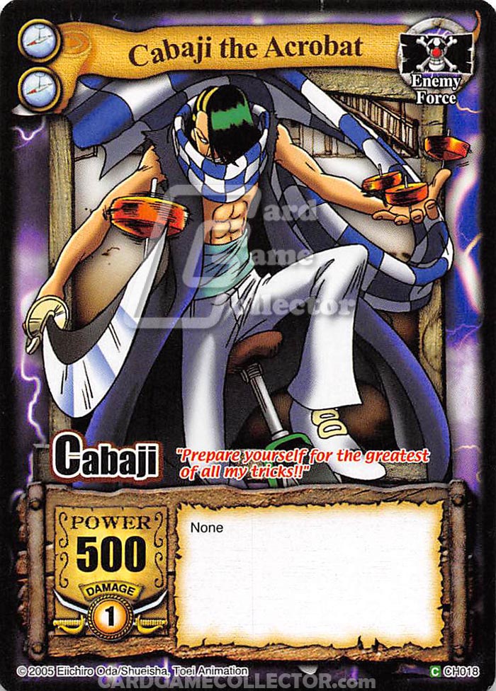 One Piece CCG (2005): Cabaji the Acrobat