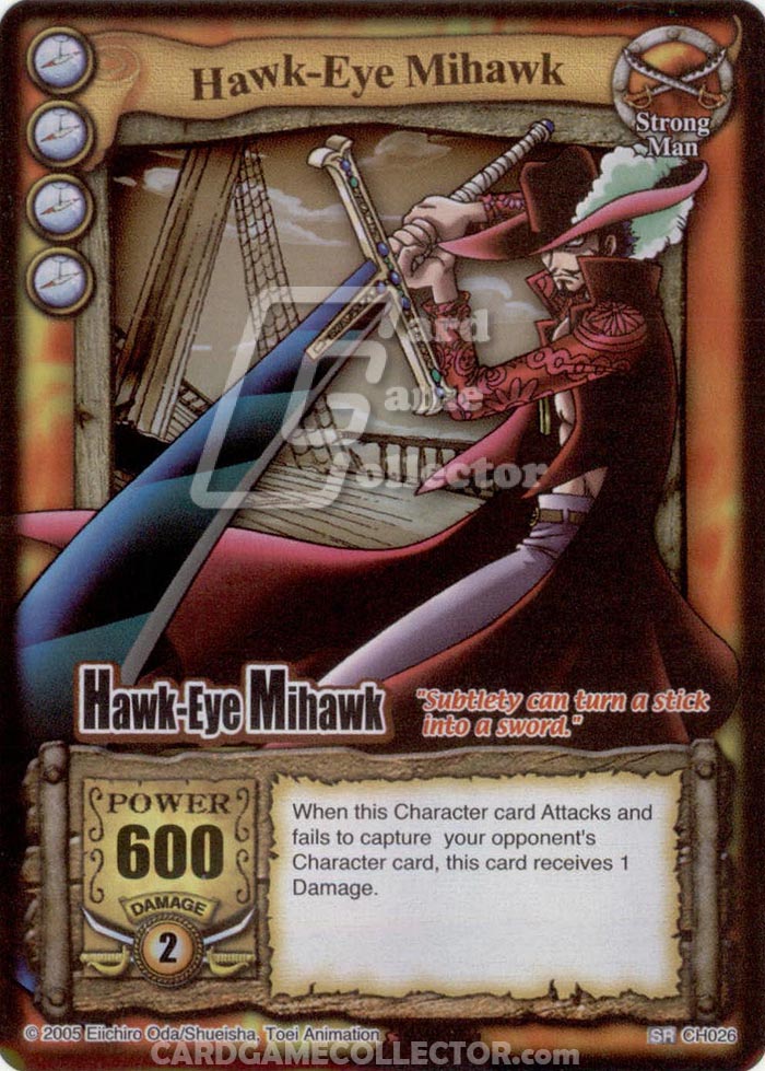 One Piece CCG (2005): Hawk-Eye Mihawk
