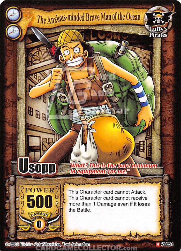 One Piece CCG (2005): The Anxious-minded Brave Man of the Ocean