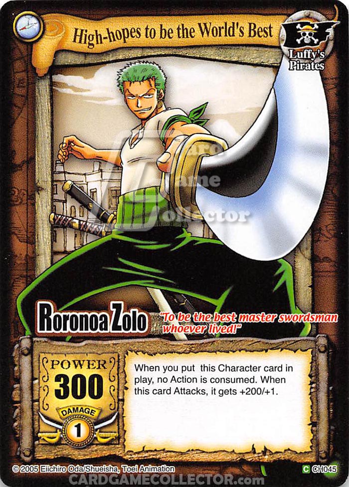One Piece CCG (2005): High-Hopes to be the World's Best
