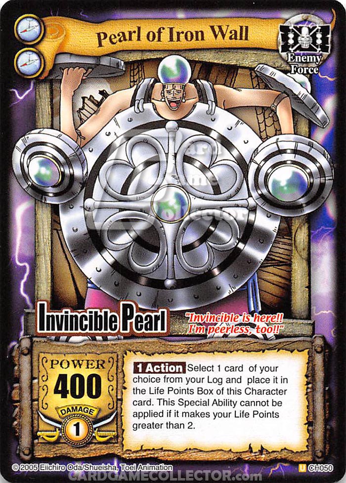One Piece CCG (2005): Pearl of Iron Wall