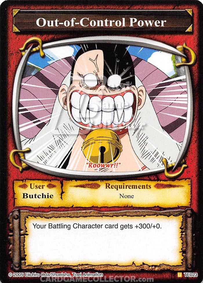 One Piece CCG (2005): Out-of-Control Power