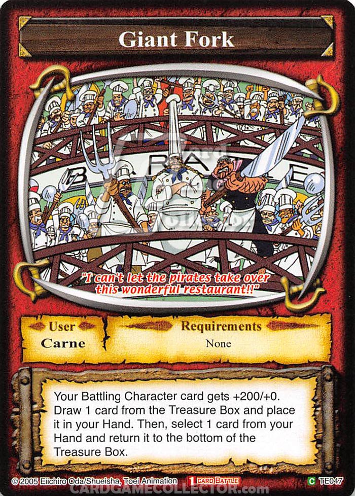 One Piece CCG (2005): Giant Fork