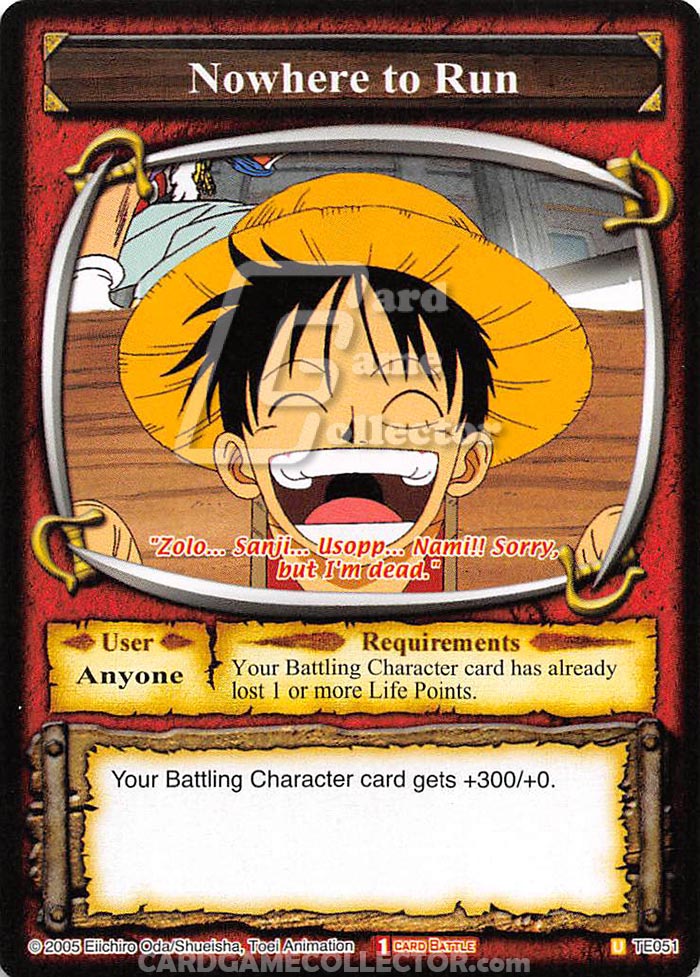 One Piece CCG (2005): Nowhere to Run