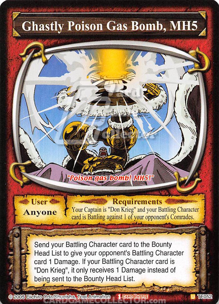 One Piece CCG (2005): Ghastly Poison Gas Bomb, MH5