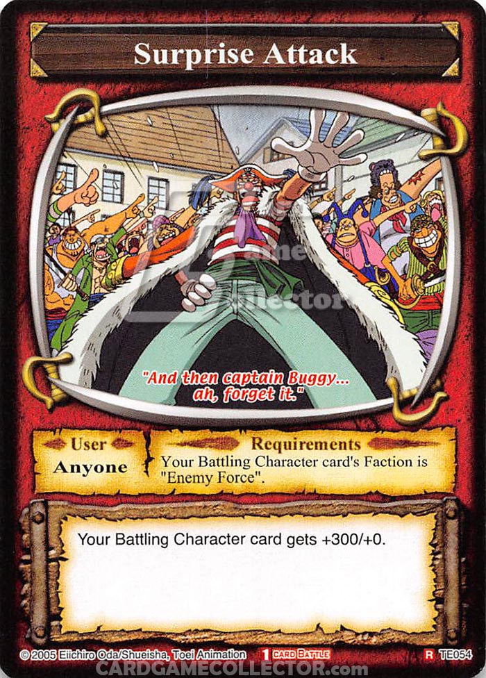 Surprise Attack One Piece Ccg 2005