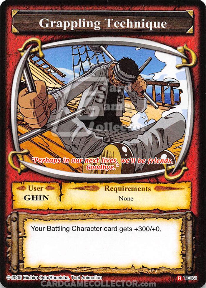One Piece CCG (2005): Grappling Technique