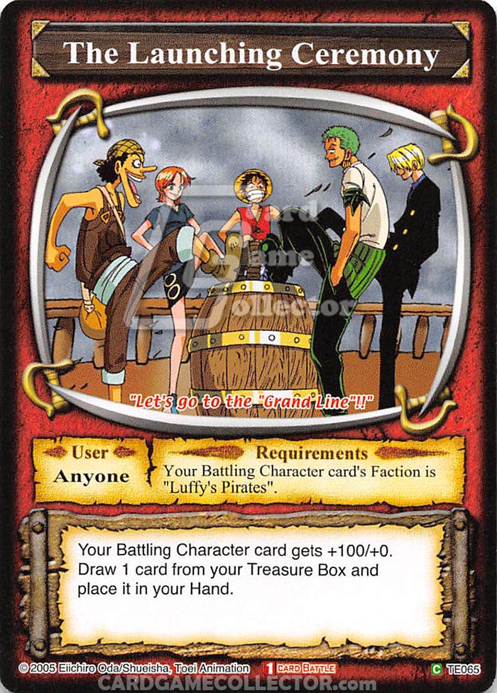 One Piece CCG (2005): The Launching Ceremony