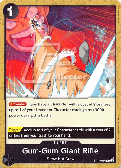 One Piece TCG (2022): Gum-Gum Giant Rifle