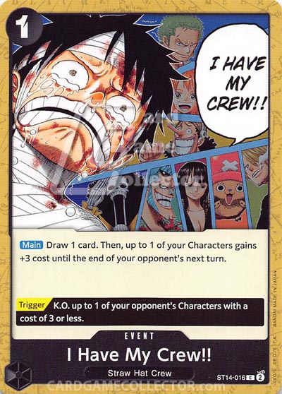 One Piece TCG (2022): I Have My Crew!!