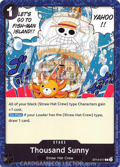 One Piece TCG (2022): Thousand Sunny