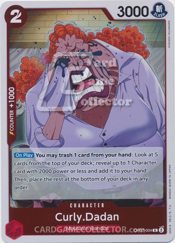 One Piece TCG (2022): Curly Dadan