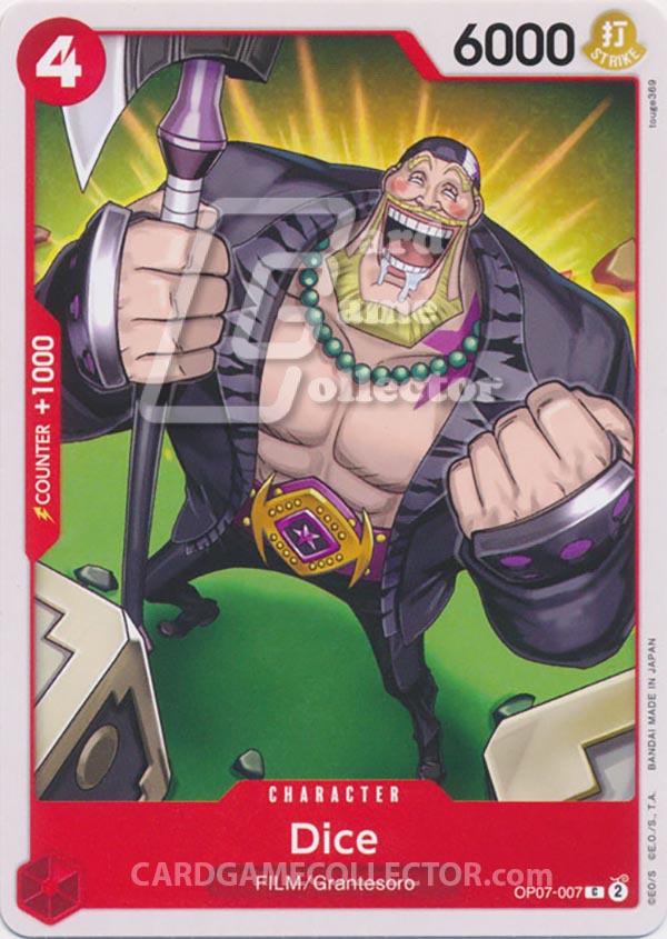 One Piece TCG (2022): Dice