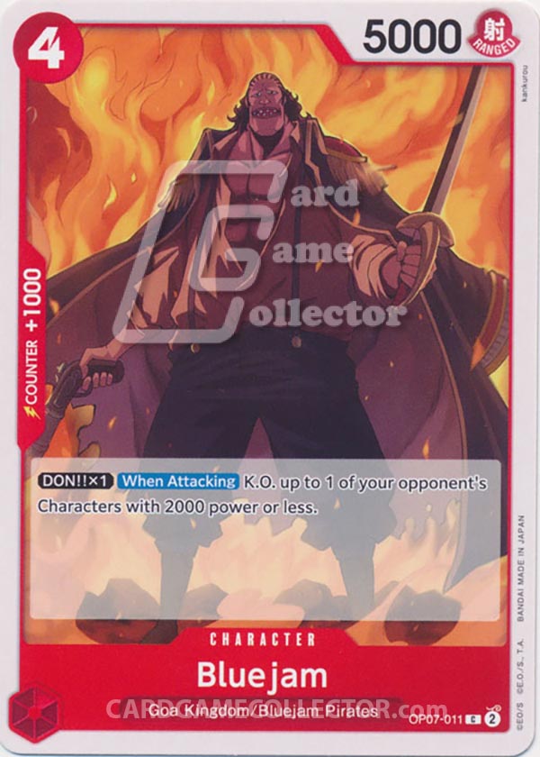 One Piece TCG (2022): Bluejam