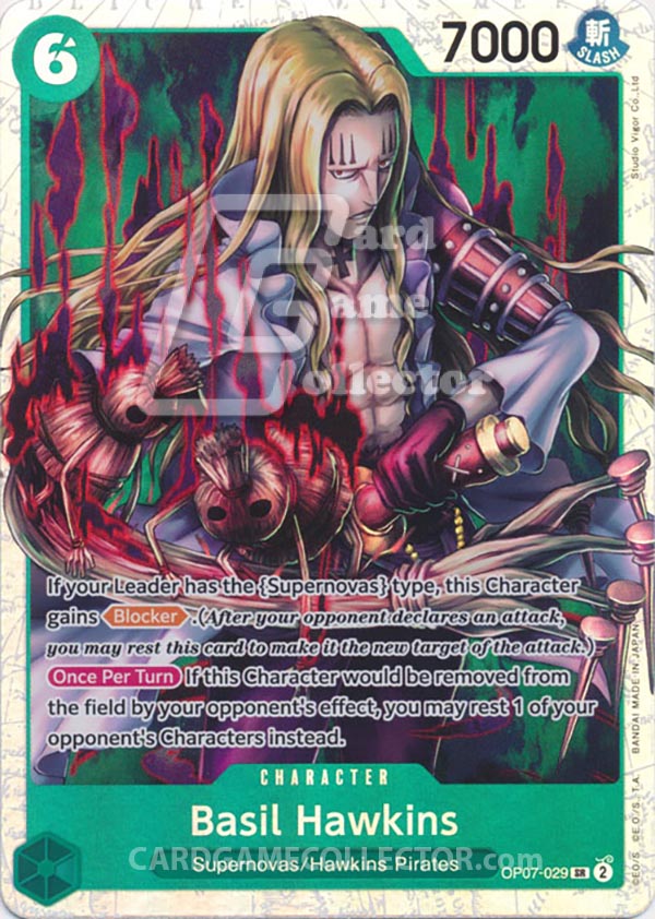 One Piece TCG (2022): Basil Hawkins