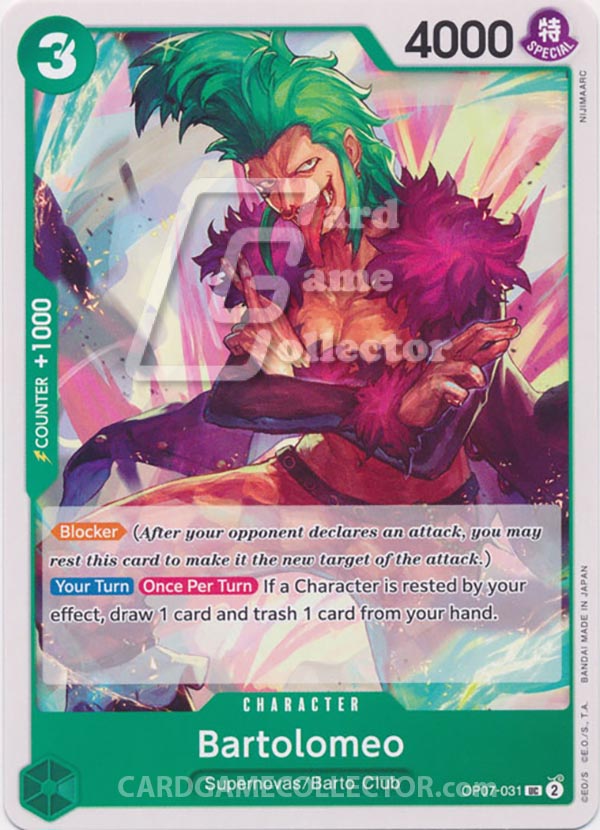 One Piece TCG (2022): Bartolomeo