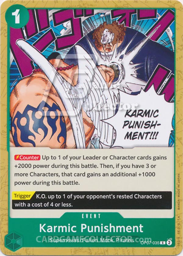 One Piece TCG (2022): Karmic Punishment