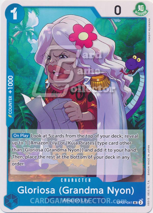 One Piece TCG (2022): Gloriosa (Grandma Nyon)