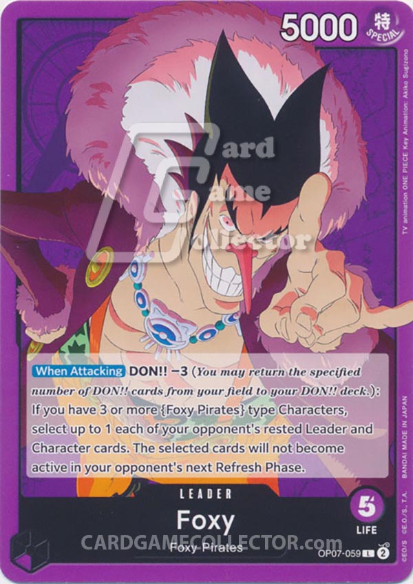 One Piece TCG (2022): Foxy