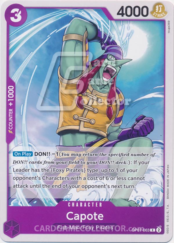 One Piece TCG (2022): Capote