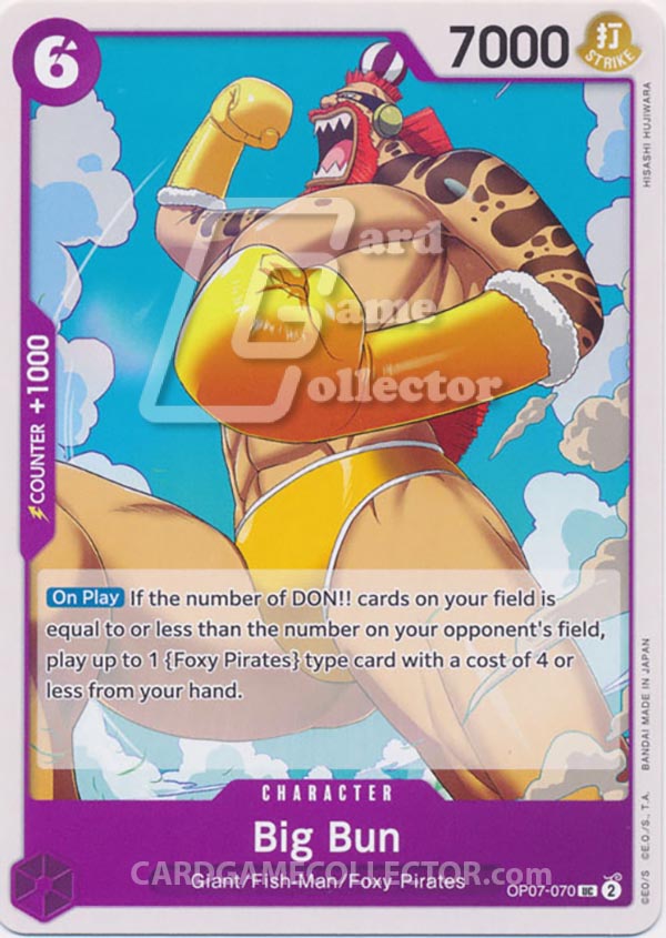 One Piece TCG (2022): Big Bun